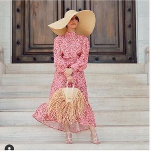 BLOGGERS FAV ZARA PRINT MIDI DRESS